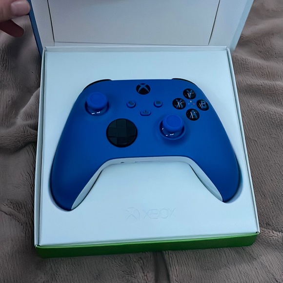 Xbox controller blue